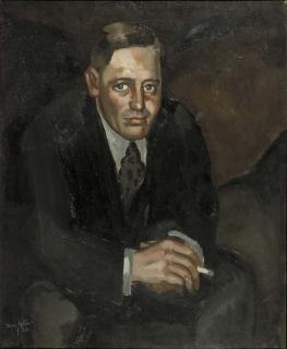 Toon Kelder - Portrait of a man smoking a cigarette