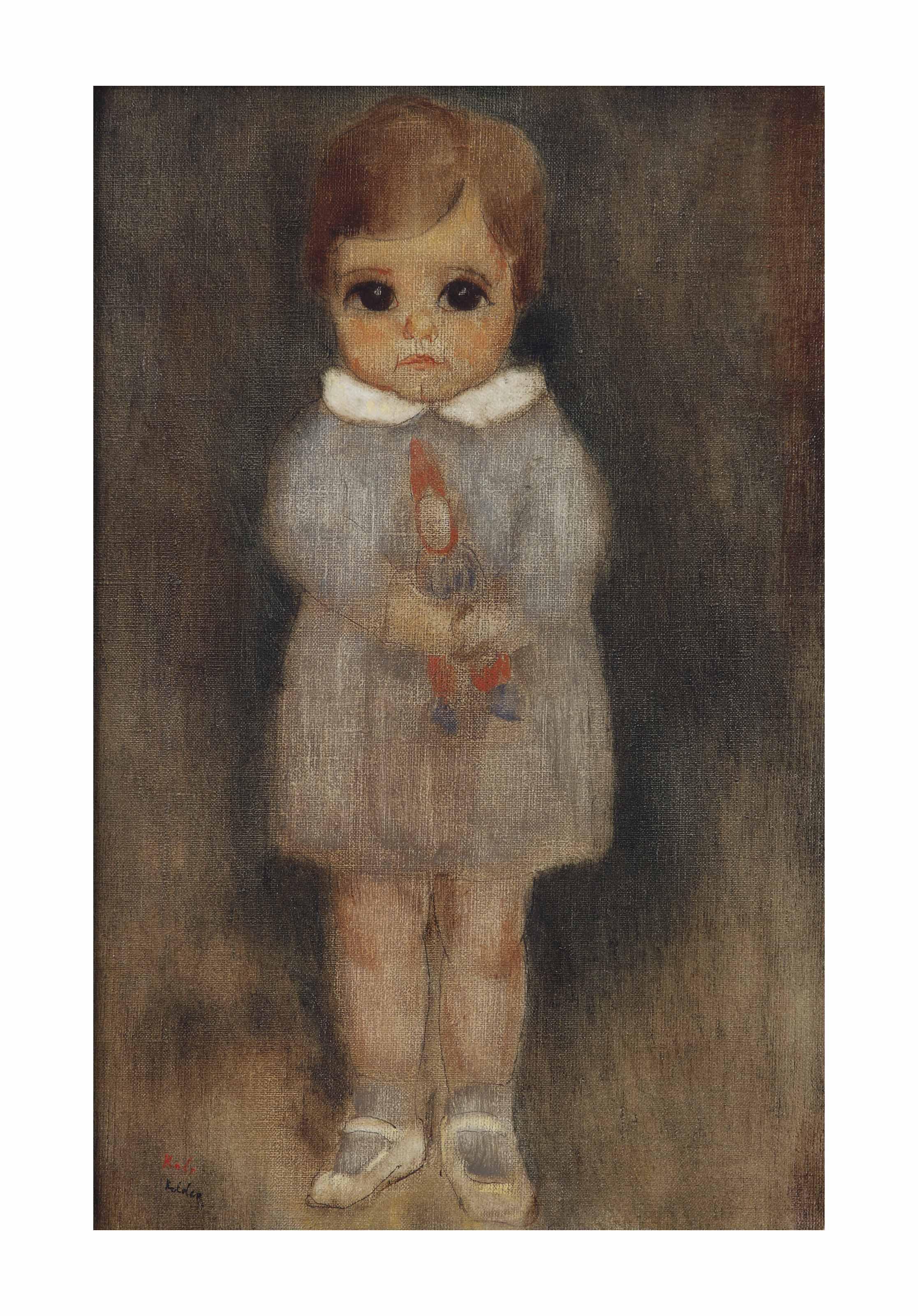 Toon Kelder - Renée with doll