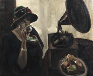 Toon Kelder - Thee Drinkende Dame - The Cup Of Tea