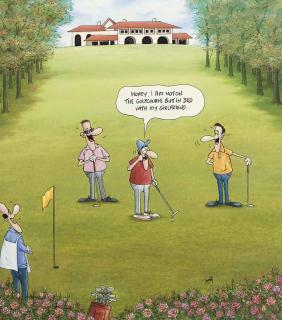 Toon van Driel - Honey, I am not on the golfcourse