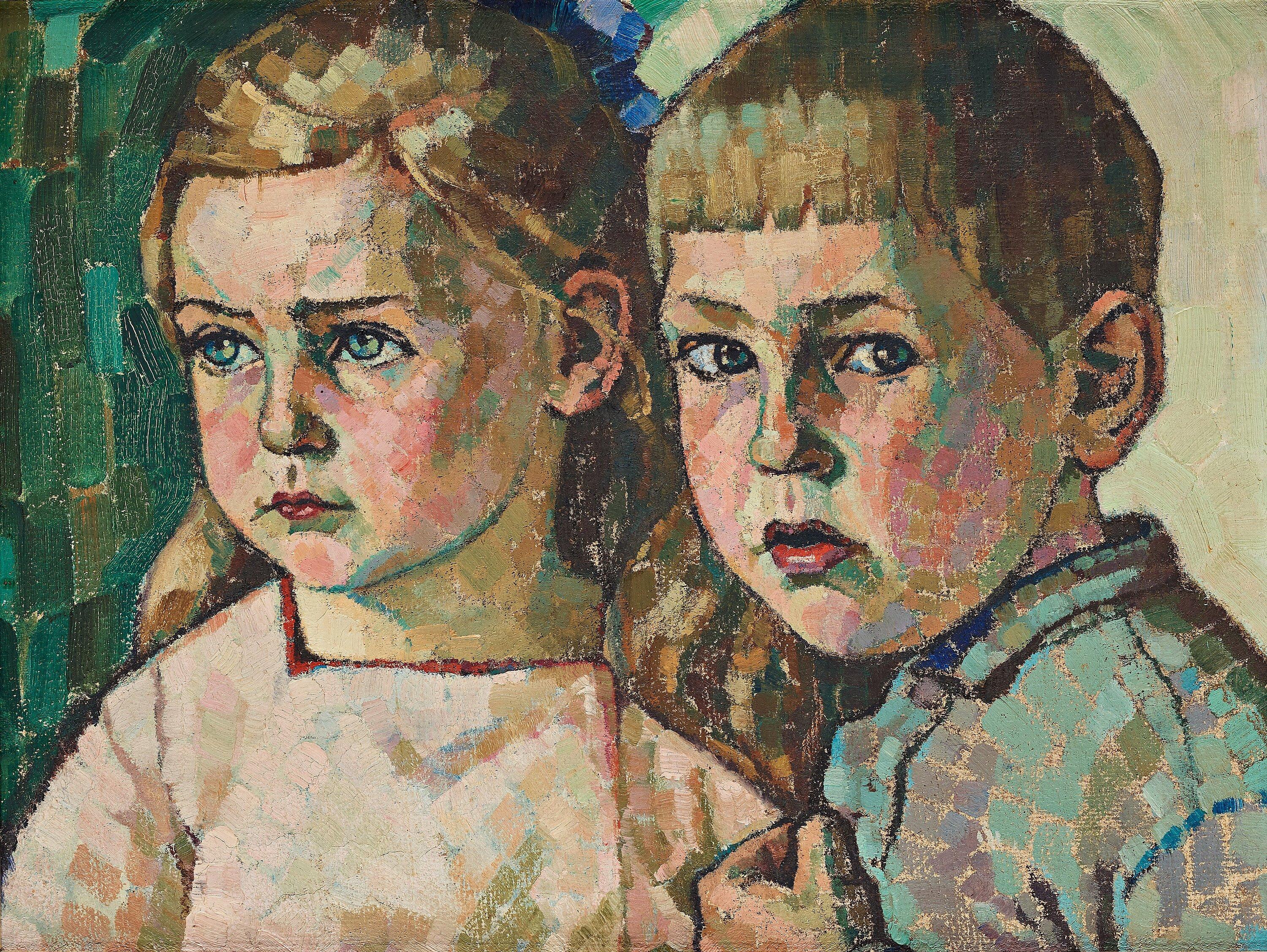 Tora Vega Holmström - Portraits of Bengt and Anna Wiking.