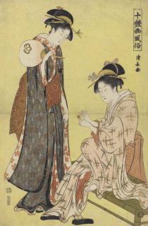 Torii Kiyonaga - Jittai e-fuzoku (Ten forms of manner in pictures)