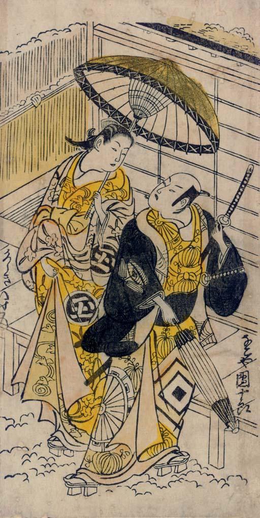 Torii Kiyonobu II - Torii Kiyonobu II (1706-1763)