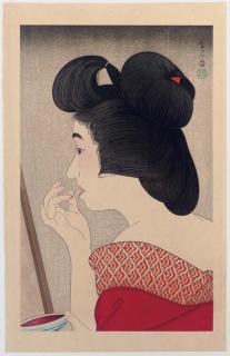 Torii Kotondo - Kuchibeni (Rouge), ca. 1930