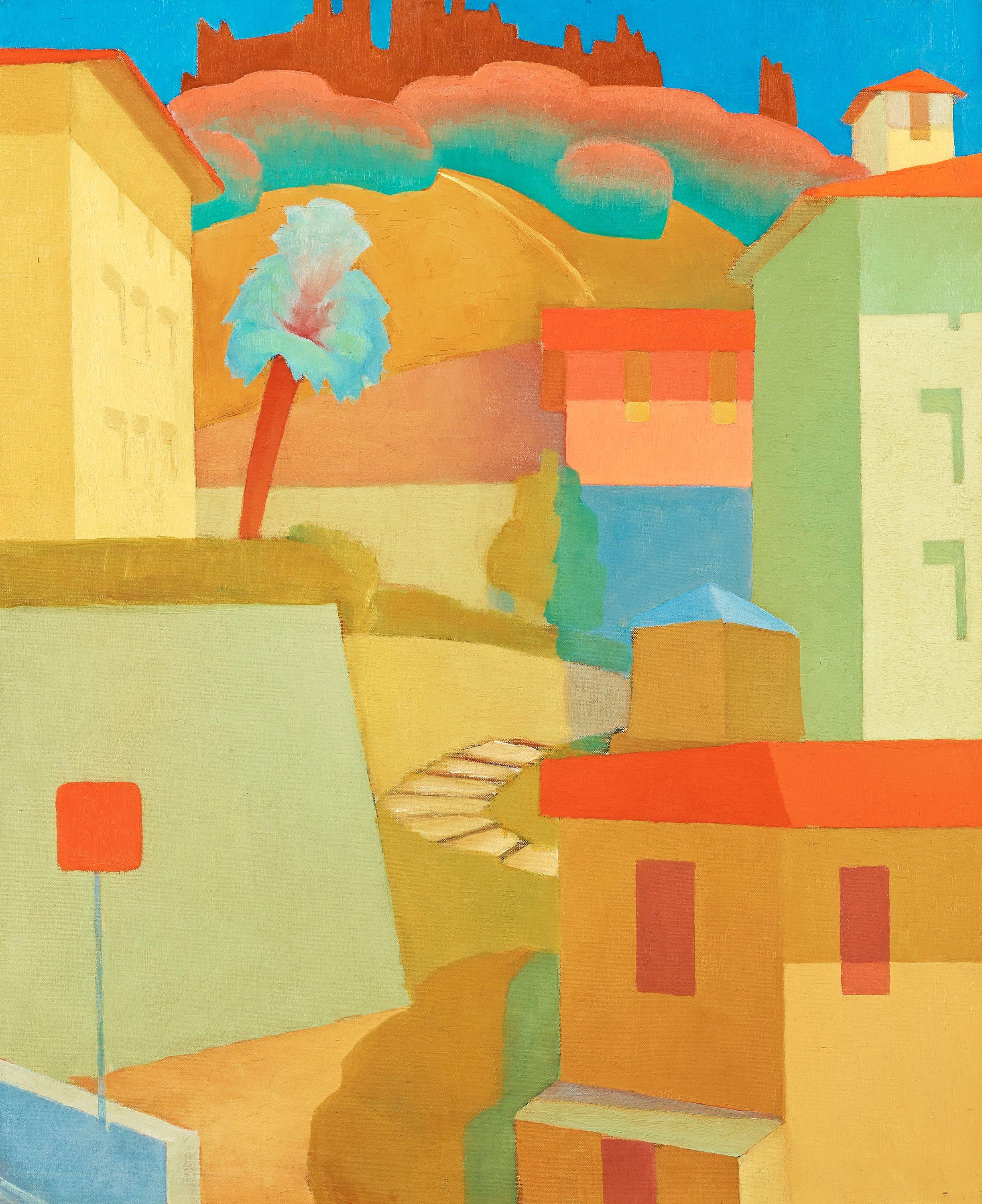 Torsten Jovinge - Landscape, Menton