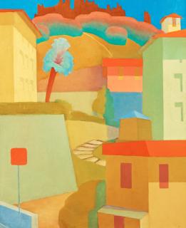 Torsten Jovinge - Landscape, Menton