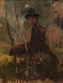 Torsten Wasastjerna - Girl In Forest