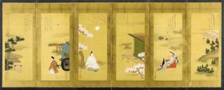 Tosa Mitsusada - Scenes from the Tale of Genji
