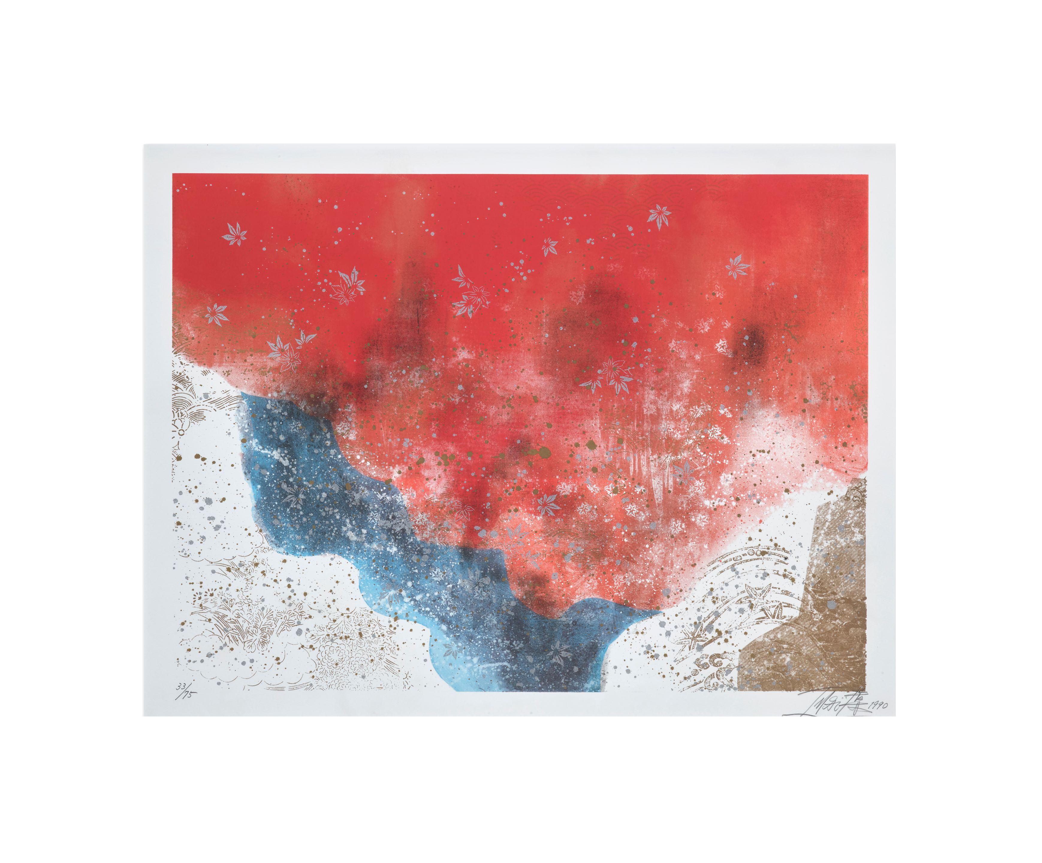 Toshimitsu Imai - Red Sunset, Fowerbed in dust, Full Moon (trois oeuvres)