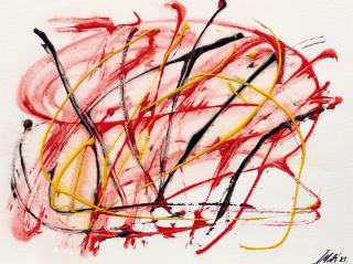 Toshimitsu Imai - Red, Yellow And Black(Painted In 1981)