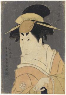 Toshusai Sharaku - Osagawa Tsuneyo Ii As Ippei\'S Sister, Osan