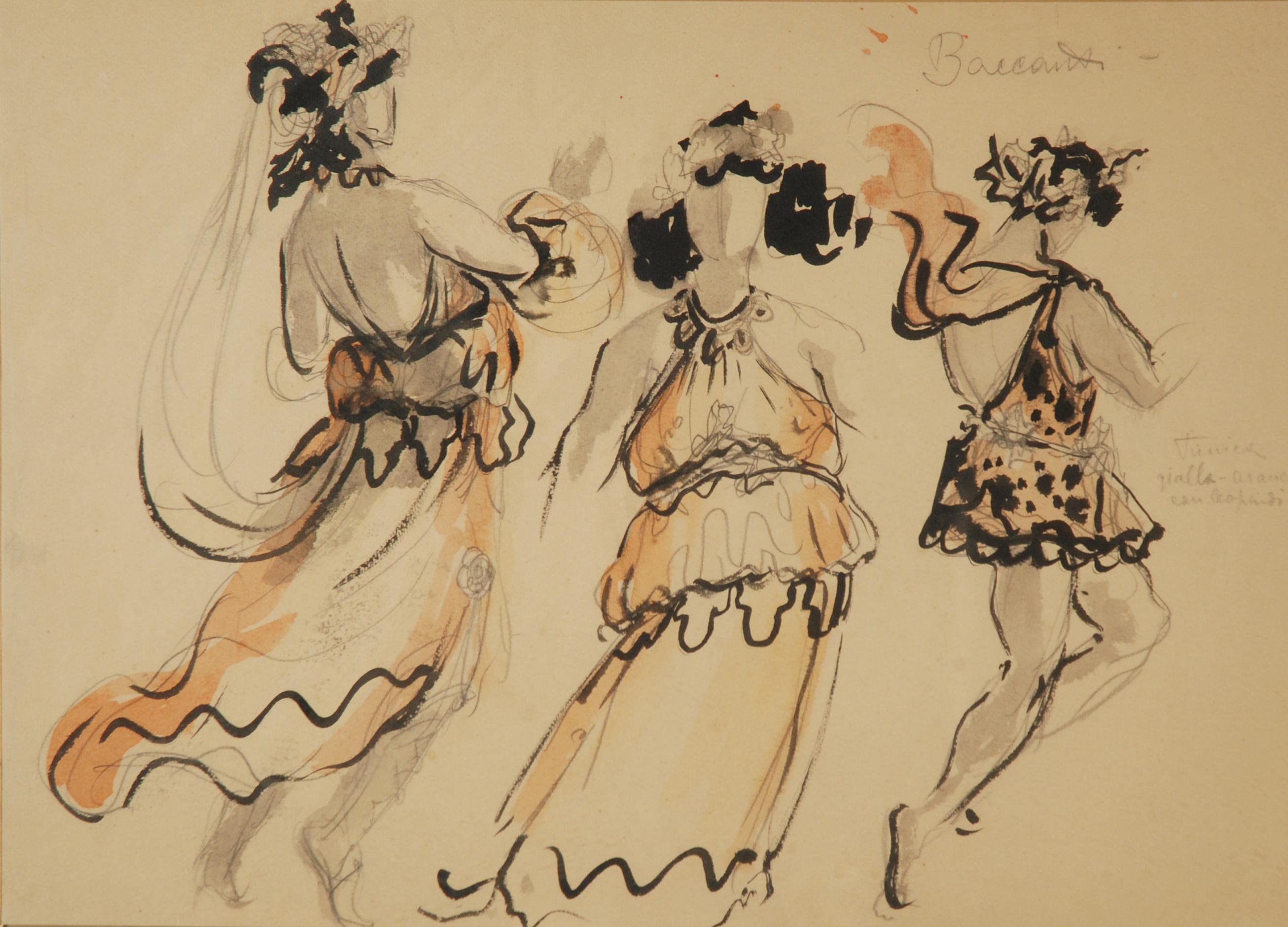 Toti Scialoja - Baccanti