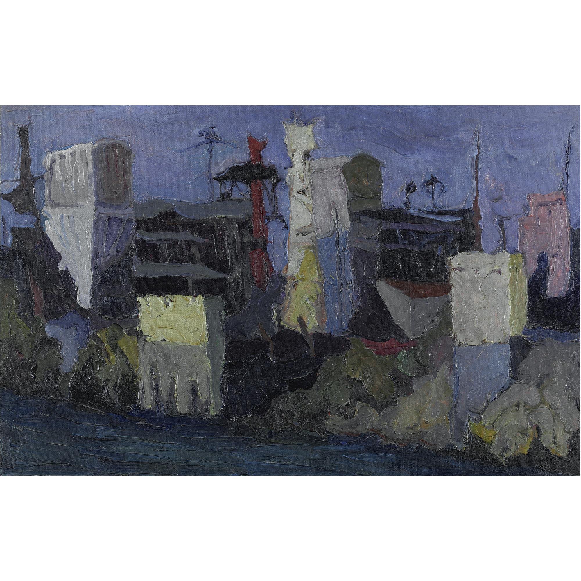 Toti Scialoja - Fabbriche Sul Tevere