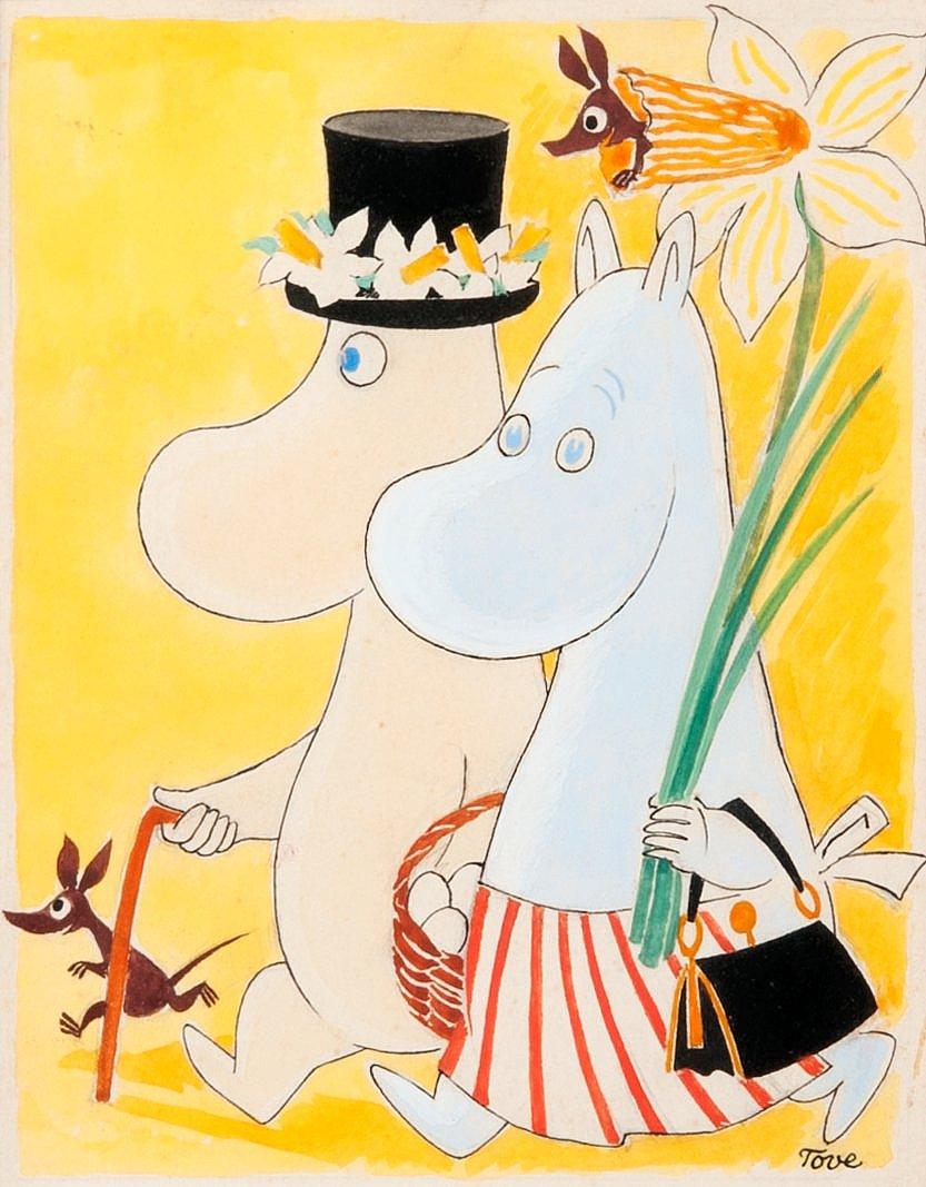 Tove Jansson - Moominmamma And Moominpappa/Easter.