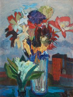 Tove Jansson - Still life with spring flowers