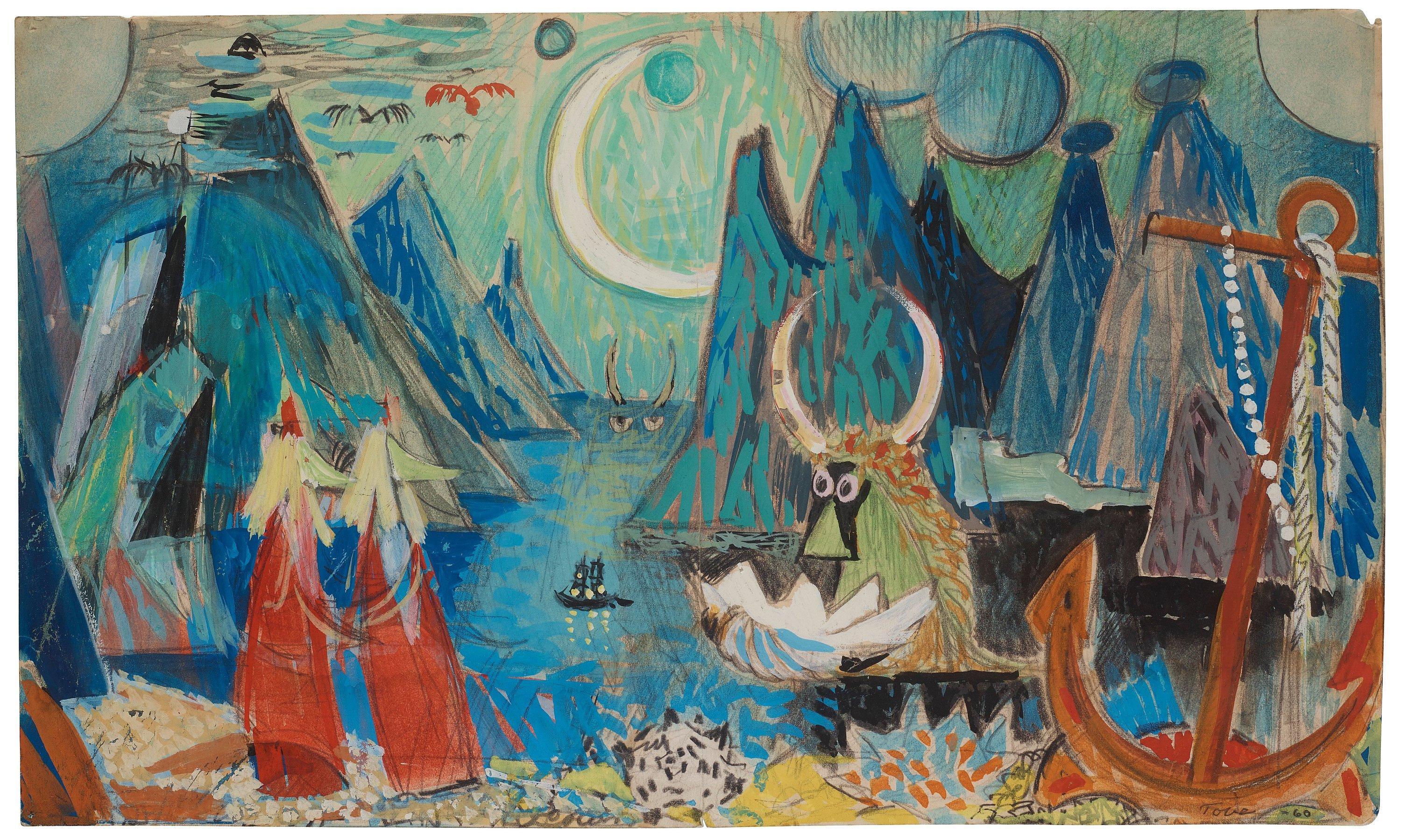 Tove Jansson - Study for \