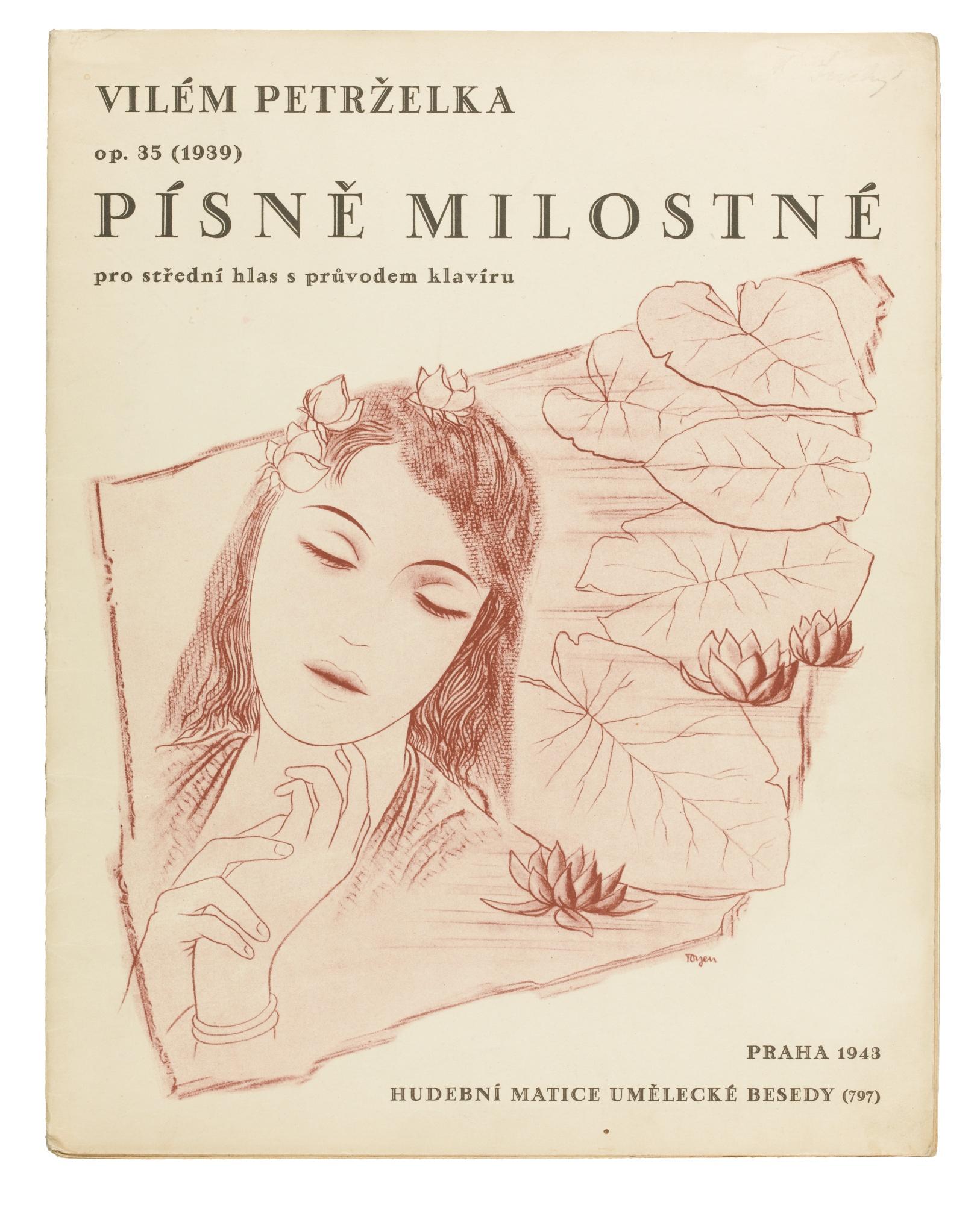 Toyen - Czech A Collection Of 5 Works Illustrated By Her, 1940-1946, Comprising: