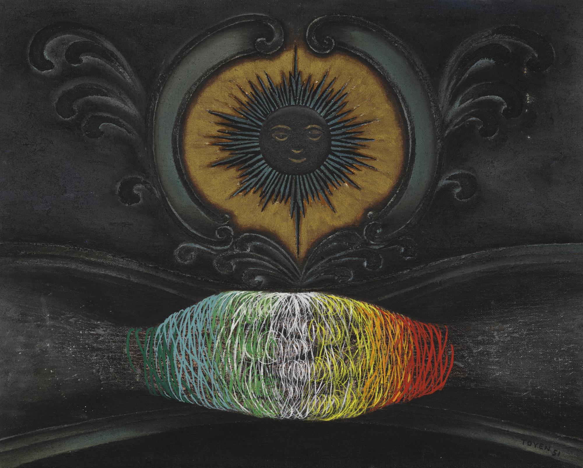 Toyen - Czech au Soleil Noir