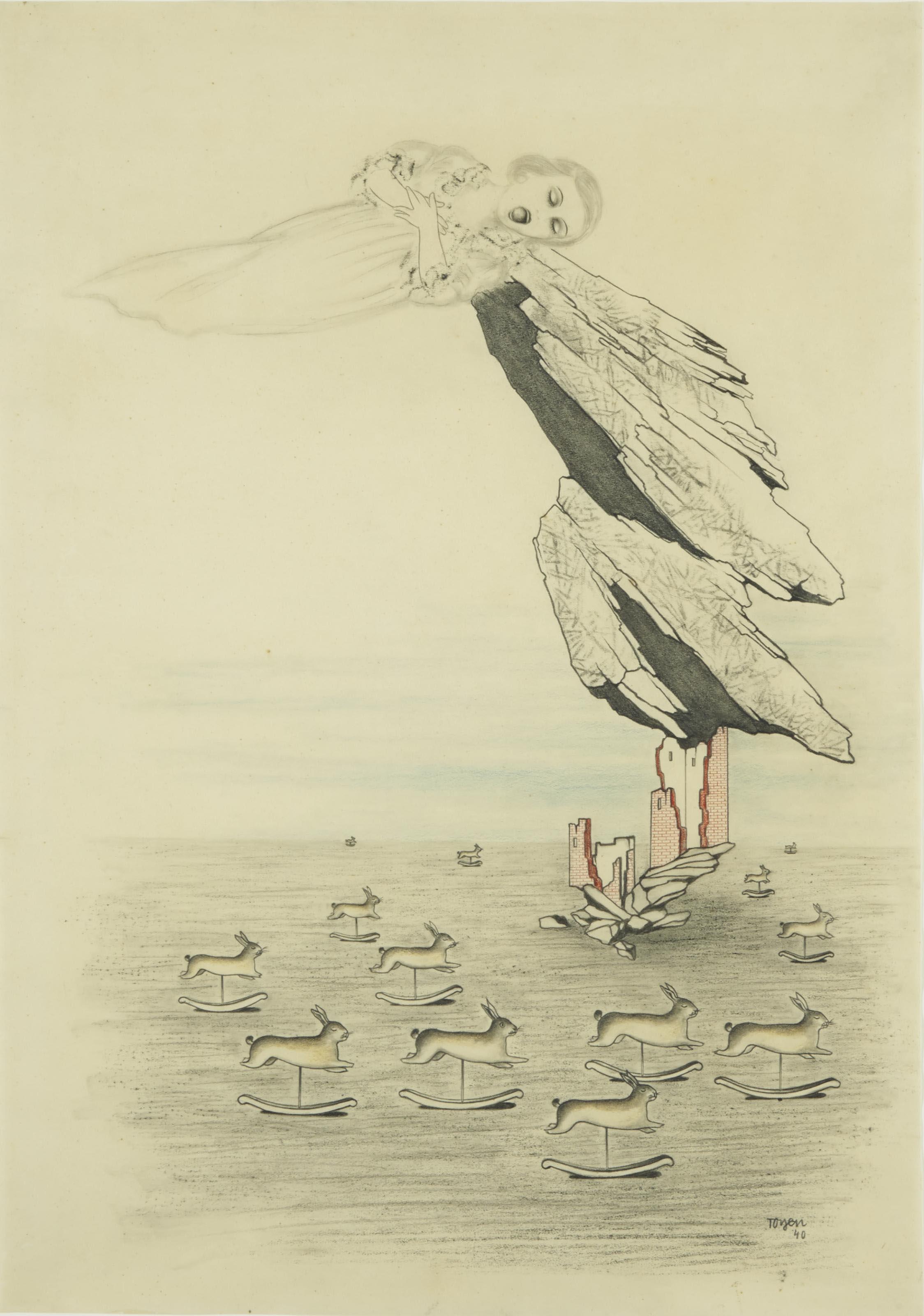 Toyen - Sans titre