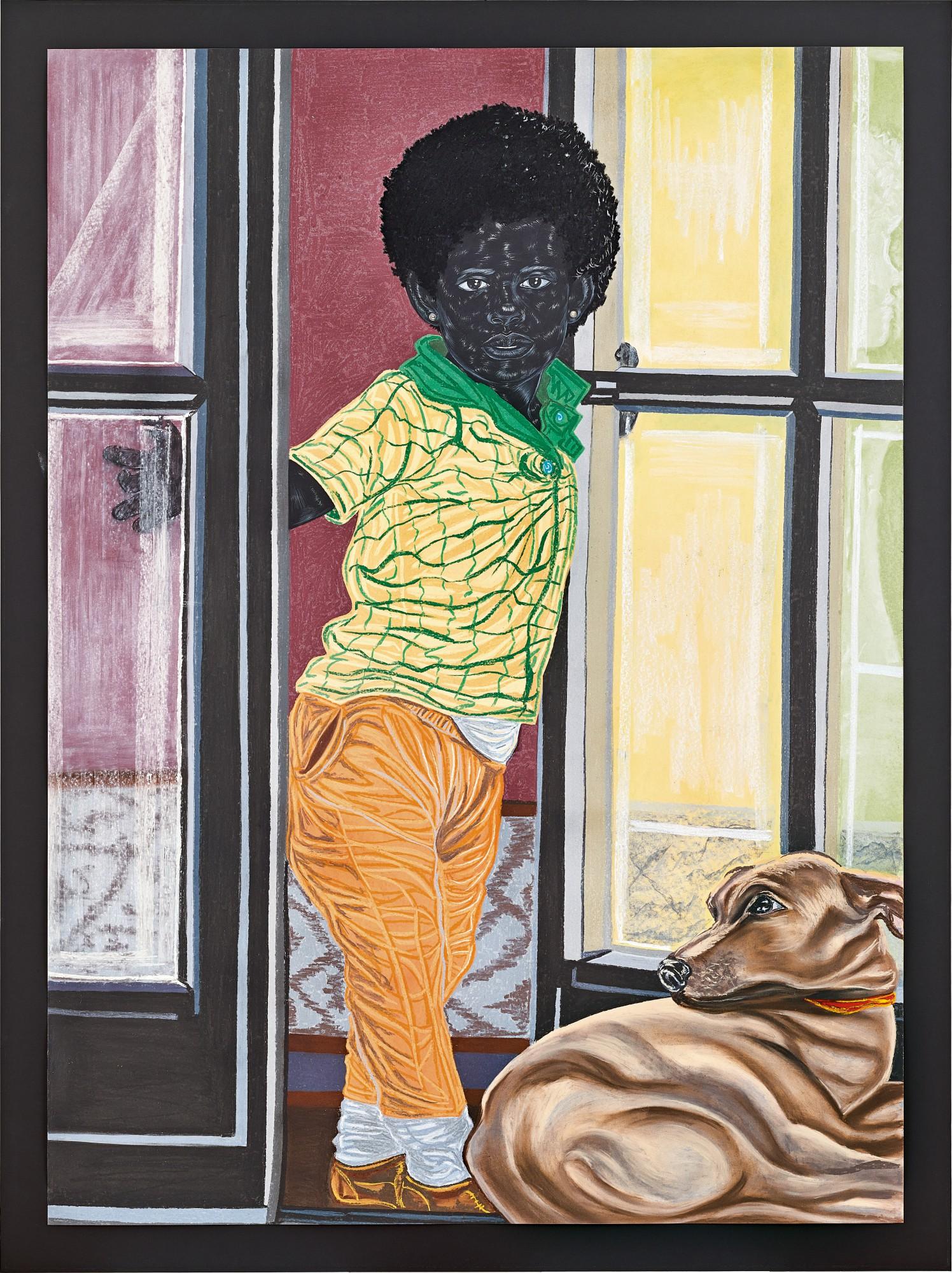Toyin Ojih Odutola - Eastern Entrance