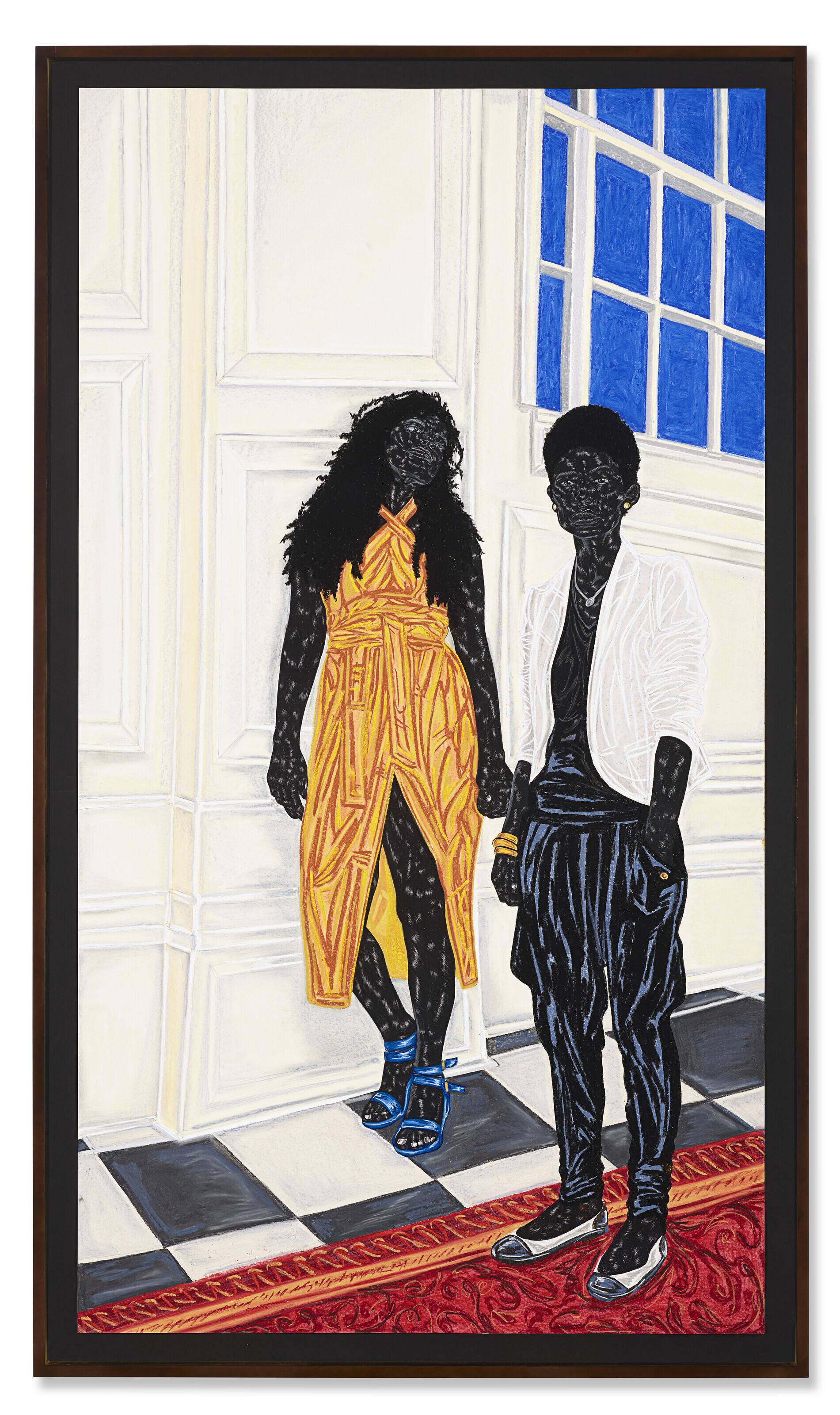 Toyin Ojih Odutola - Last Dance at the Annual County Gala