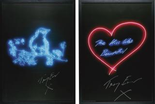 Tracey Emin - British my Favourite Little Bird; And The Kiss Was Beautiful
