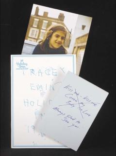 Tracey Emin - Holiday Inn 1998 and Always Glad to see you