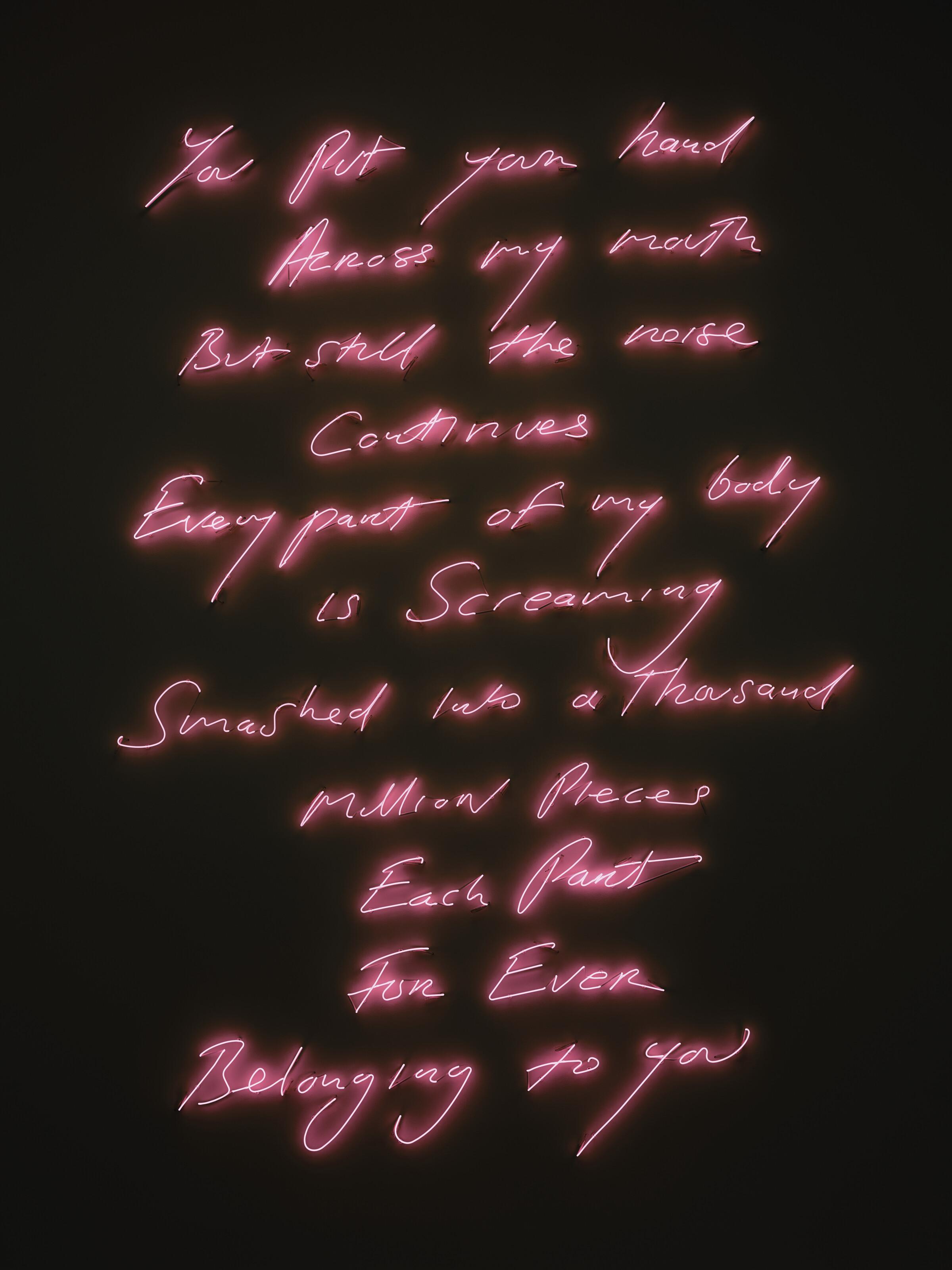 Tracey Emin - Love Poem for CF