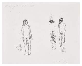 Tracey Emin - Me and My Twin - Paul - 1975