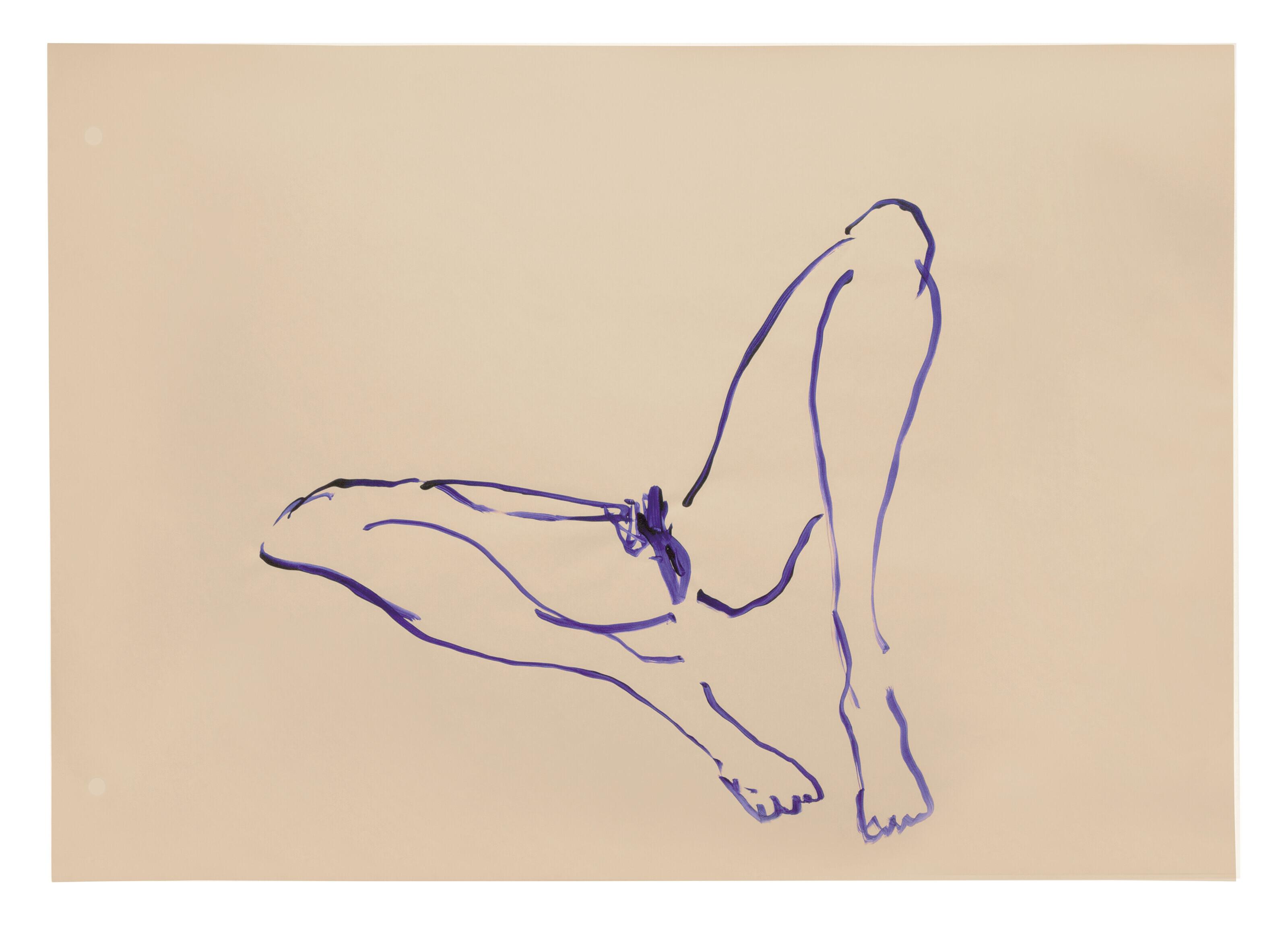 Tracey Emin - Purple Virgin V