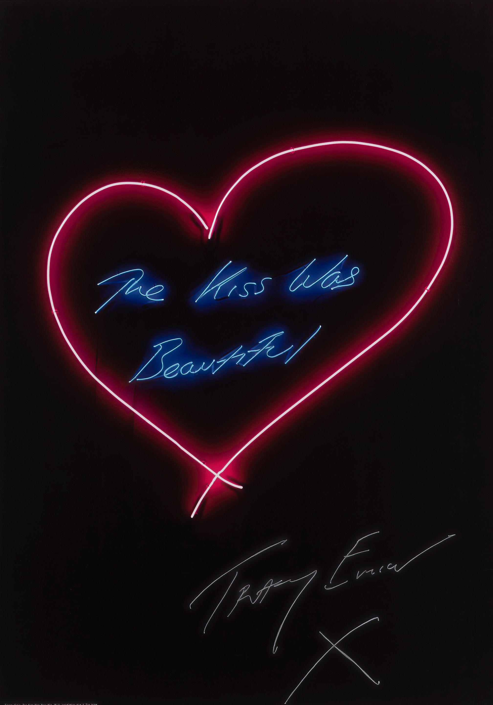 Tracey Emin - The kiss was beautiful, 2013