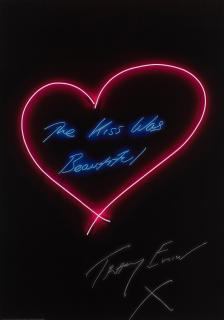 Tracey Emin - The kiss was beautiful, 2013