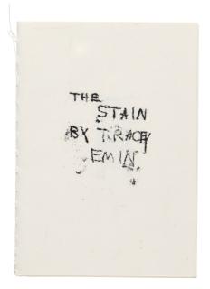 Tracey Emin - The Stain