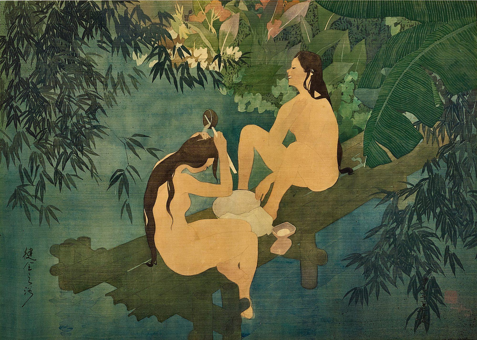 Tran Duy Liem - Tran Duy Liem | La Baignade Dans La Rivière (The River Bath)