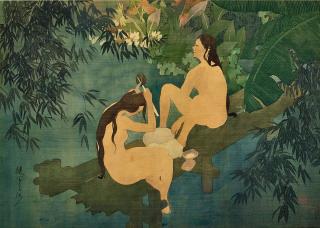 Tran Duy Liem - Tran Duy Liem | La Baignade Dans La Rivière (The River Bath)