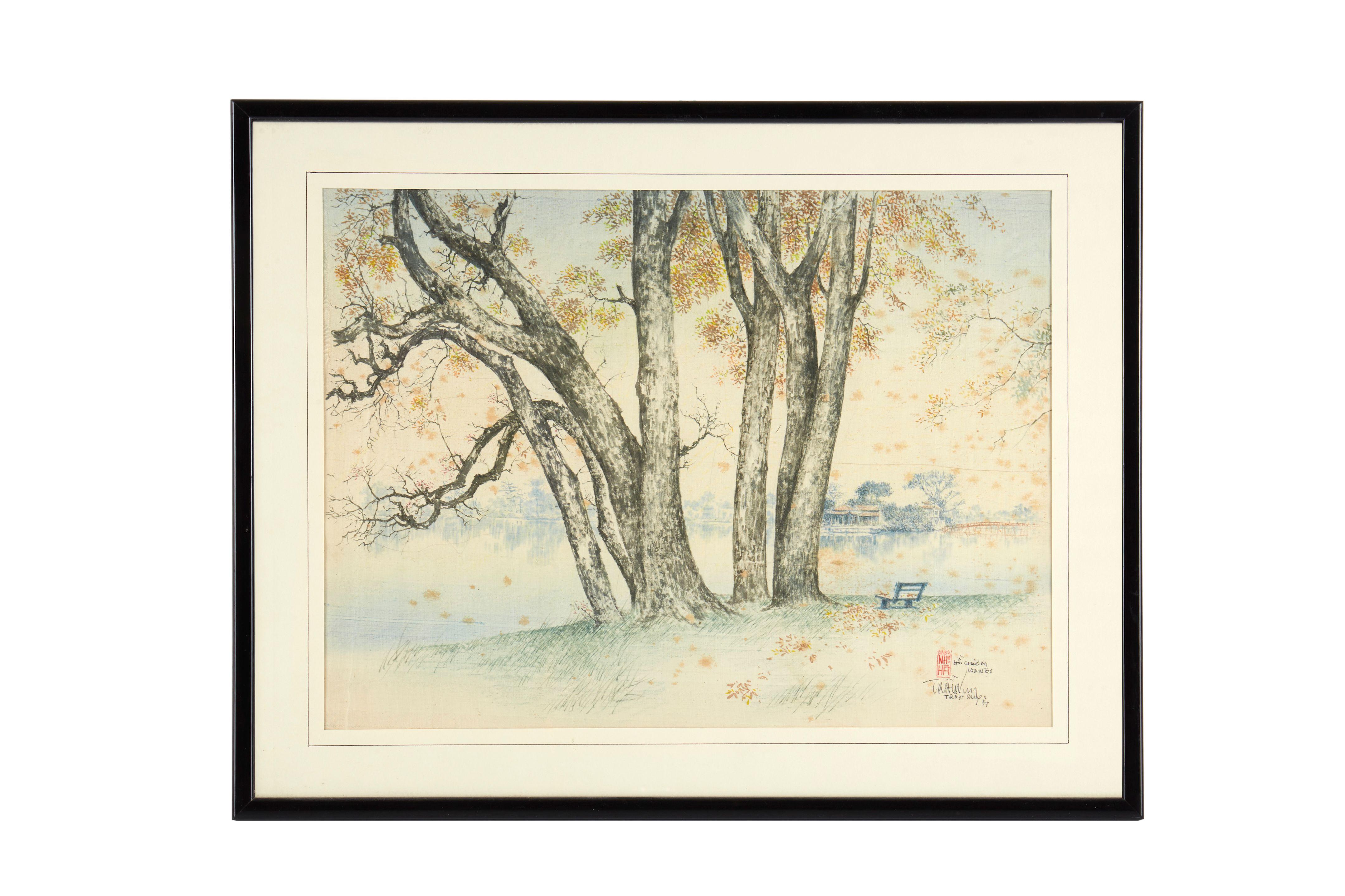 Tran Duy - Au bord du lac Hoan Kiem