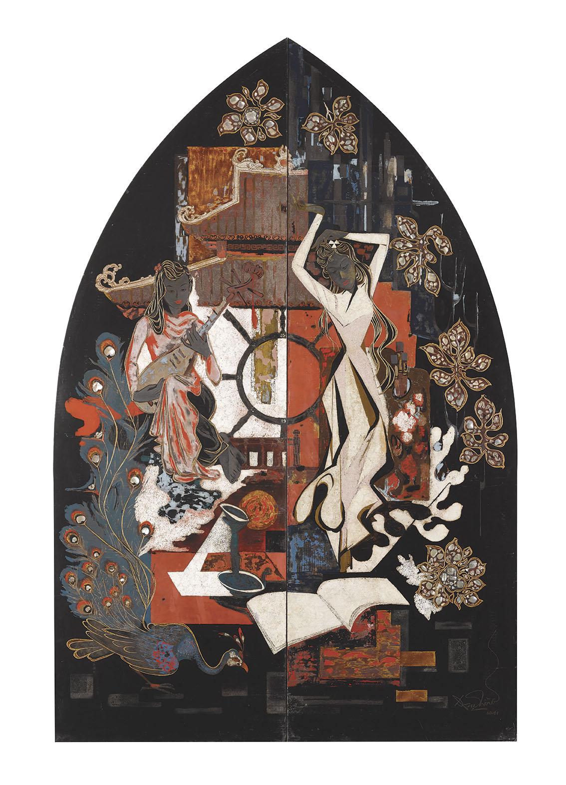 Tran Dzu Hong - Scene from Truyen Kieu