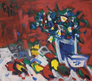 Tran Luu Hau - Still Life With Fruits