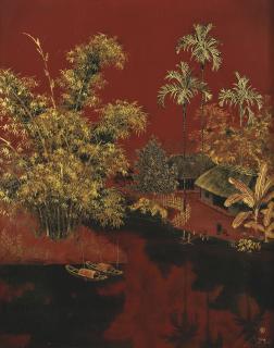 Tran Phuc Duyen - Village Landscape Near A River