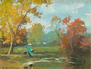 Tran Van Giang - On the way to the market in Dalat