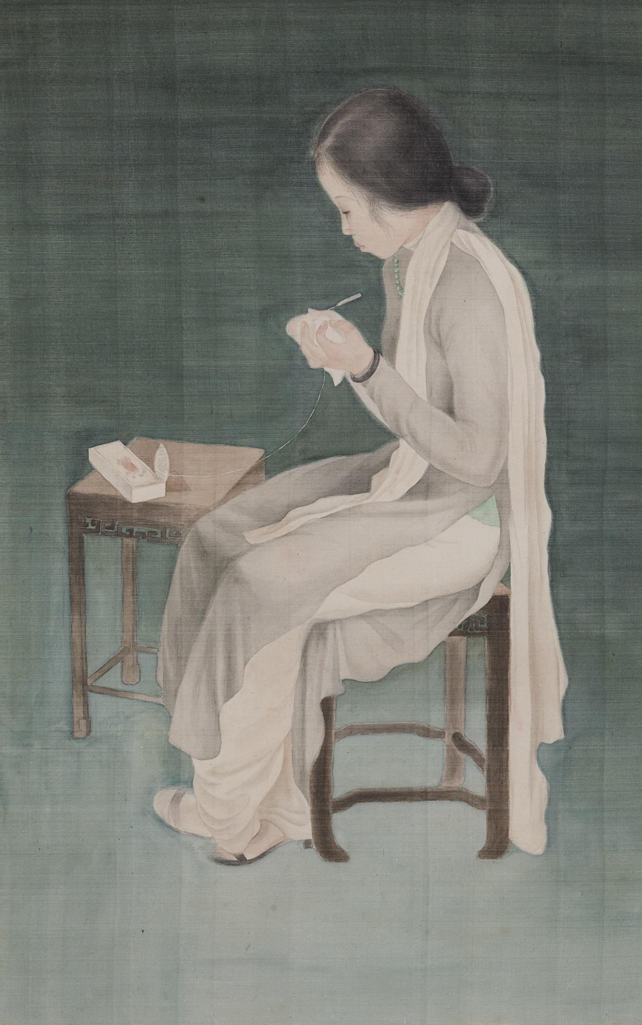Tran Van Tho - La Couturière  (Lady In Couture)