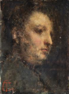 Tranquillo Cremona - Ritratto di monsignor Pietro Bignami