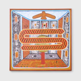 Trevor Nickolls - Dream Time - Machine Time, 1988