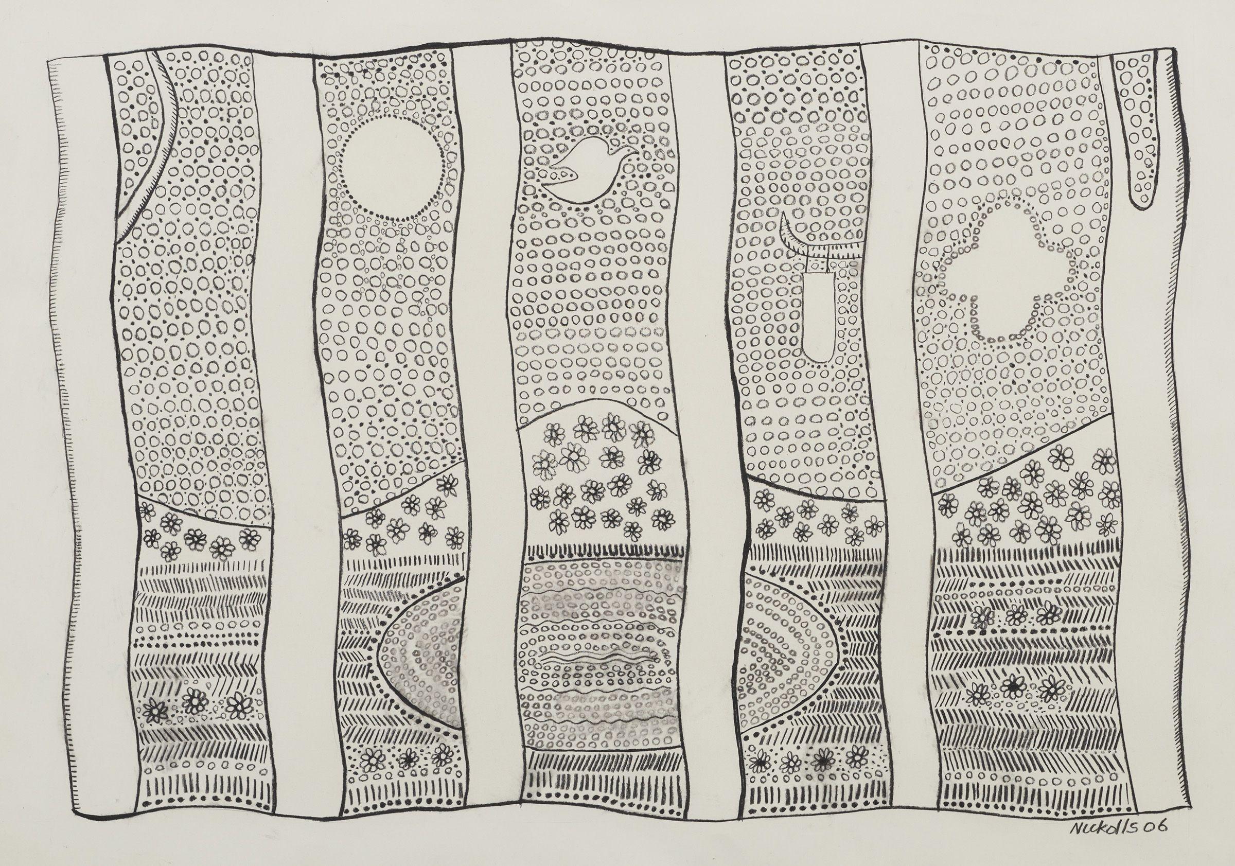 Trevor Nickolls - Mother Nature - Father Space, 2006