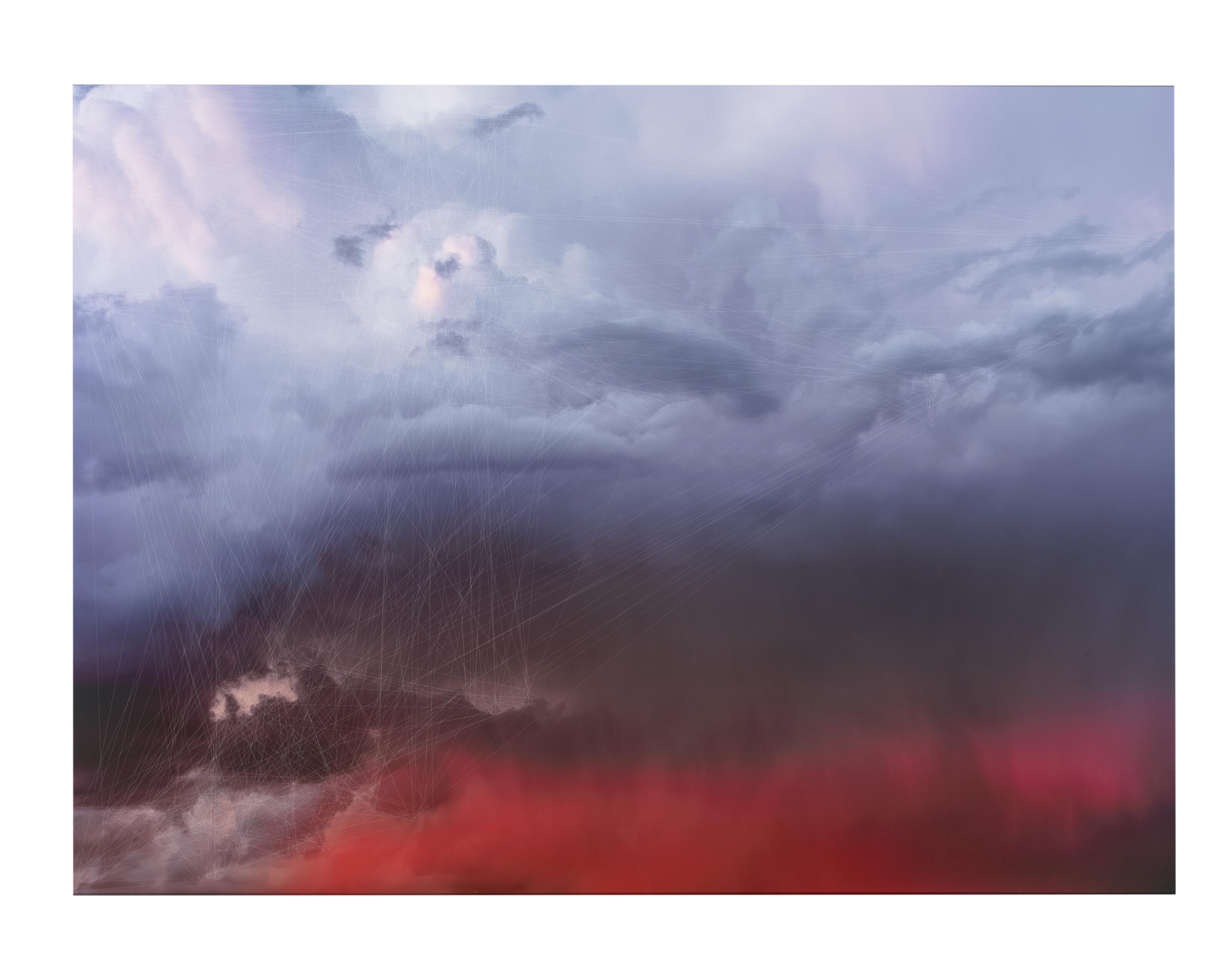 Trevor Paglen - CLOUD # 135 Hough Lines