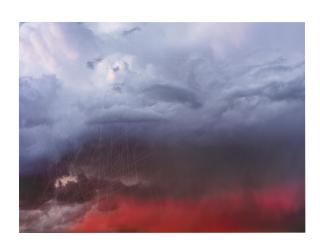 Trevor Paglen - CLOUD # 135 Hough Lines