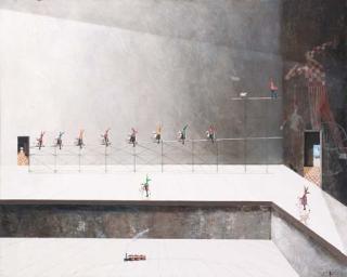 Trino Sánchez - Tren en el sótano