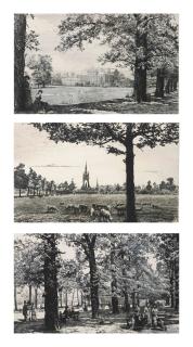 Tristam Ellis - Hyde Park: The Albert Memorial and Rotten Row; Kensington Gardens: On the Long Water; The Palace and The Broad Walk