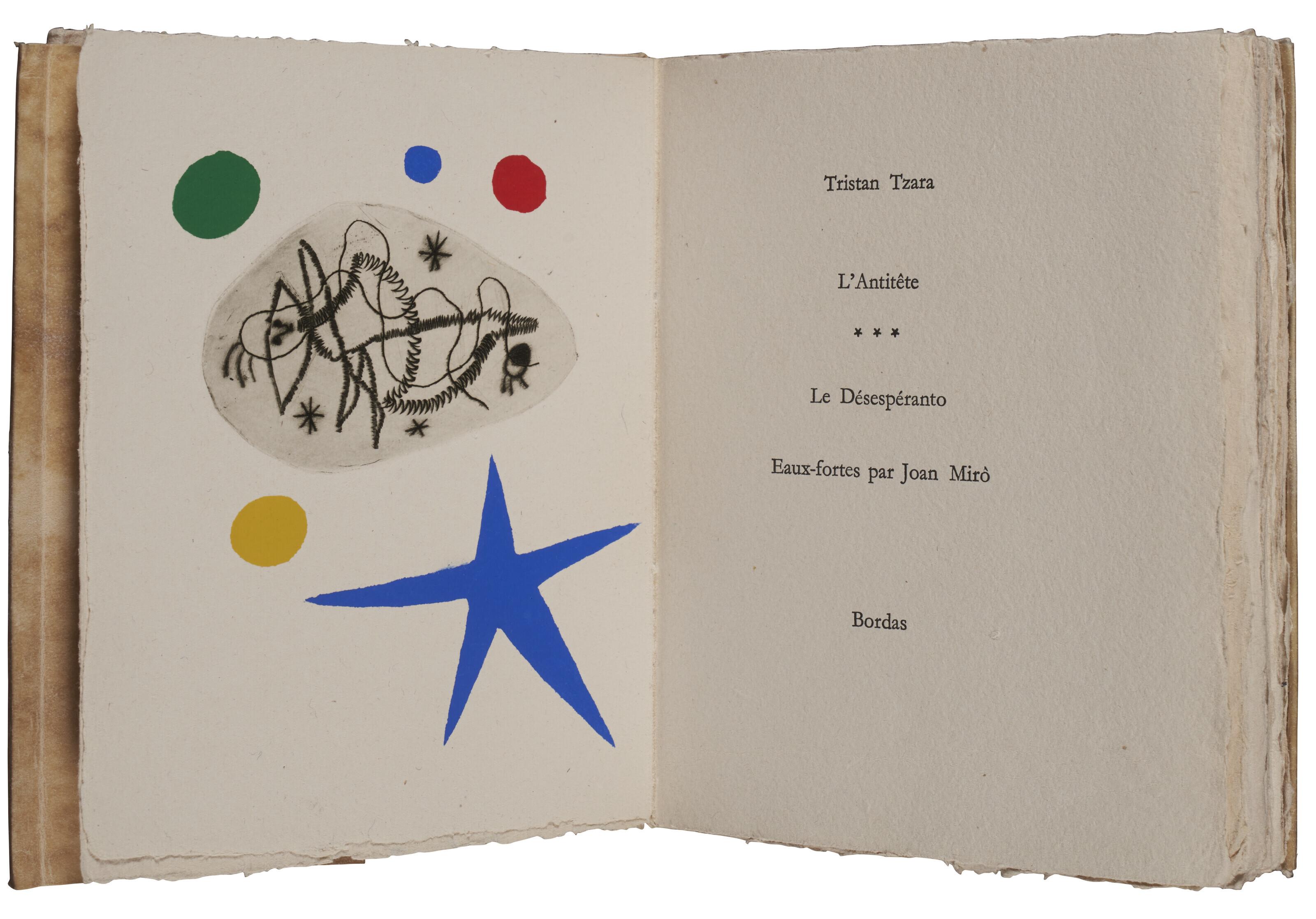 Tristan Tzara, L\'Antitête