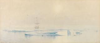 Tristram Ellis - On the edge of the Polar ice pack